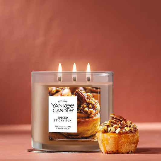 Spiced Sticky Bun 3-Wick Candle - US 05261