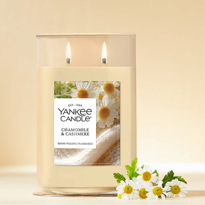 Chamomile & Cashmere Large Tumbler Candle - US 48504