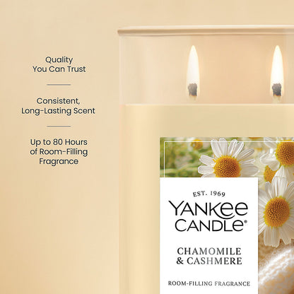 Chamomile & Cashmere Large Tumbler Candle - US 48504