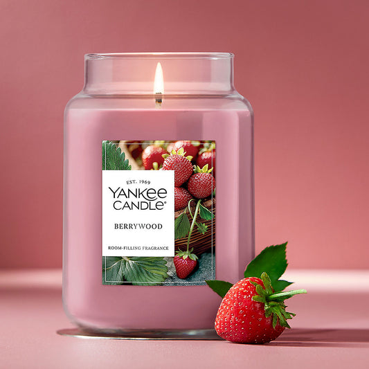 Berrywood Original Large Jar Candle - US 29720