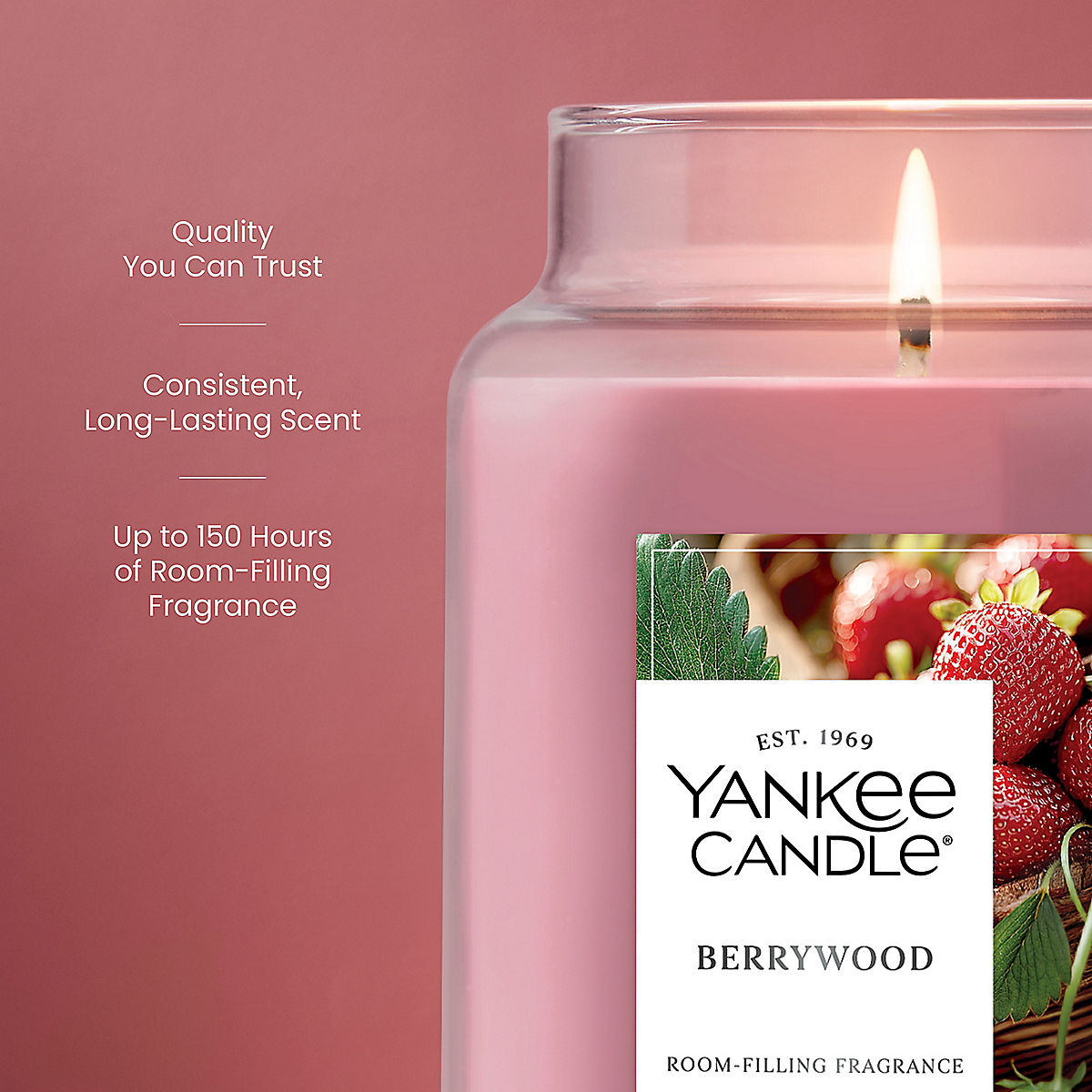 Berrywood Original Large Jar Candle - US 29720