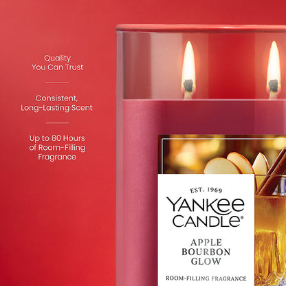 Apple Bourbon Glow Large Tumbler Candle - US 88021