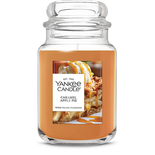 Caramel Apple Pie Original Large Jar Candle - US 03336