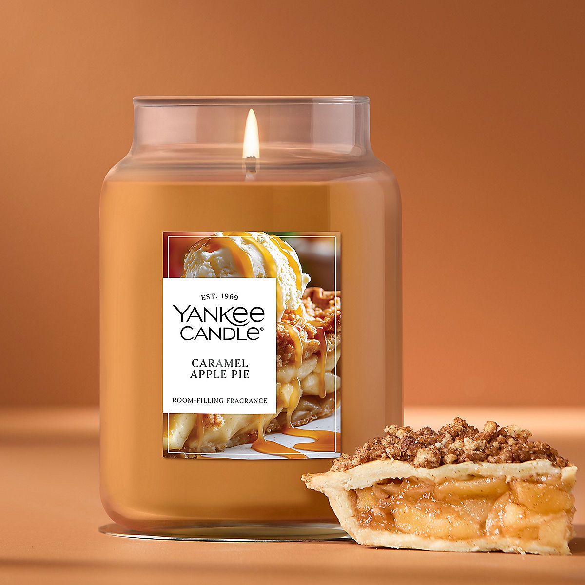 Caramel Apple Pie Original Large Jar Candle - US 03336