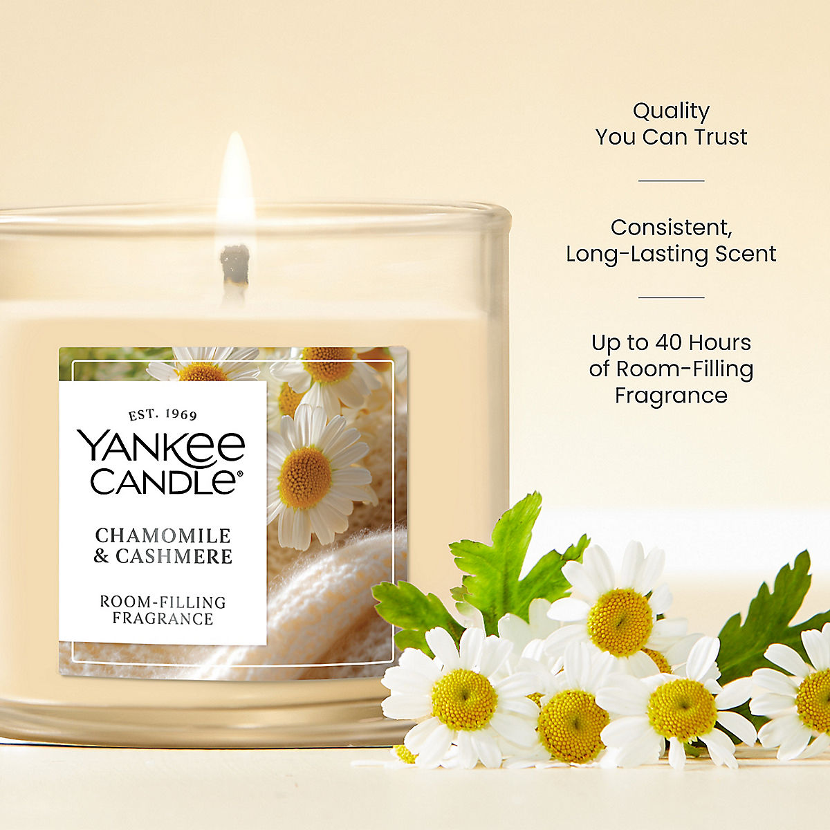 Chamomile & Cashmere Small Tumbler Candle - US 91473
