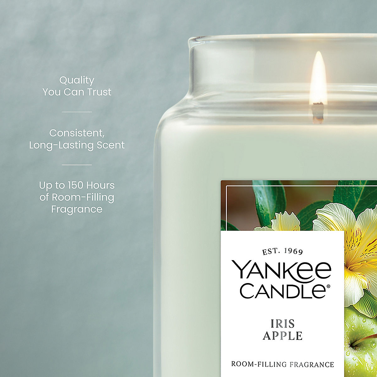 Iris Apple Original Large Jar Candle - US 99364