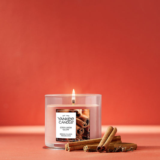 Cinnamon Glow Small Tumbler Candle - US 96567