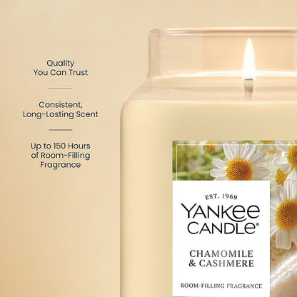 Chamomile & Cashmere Original Large Jar Candle - US 67449