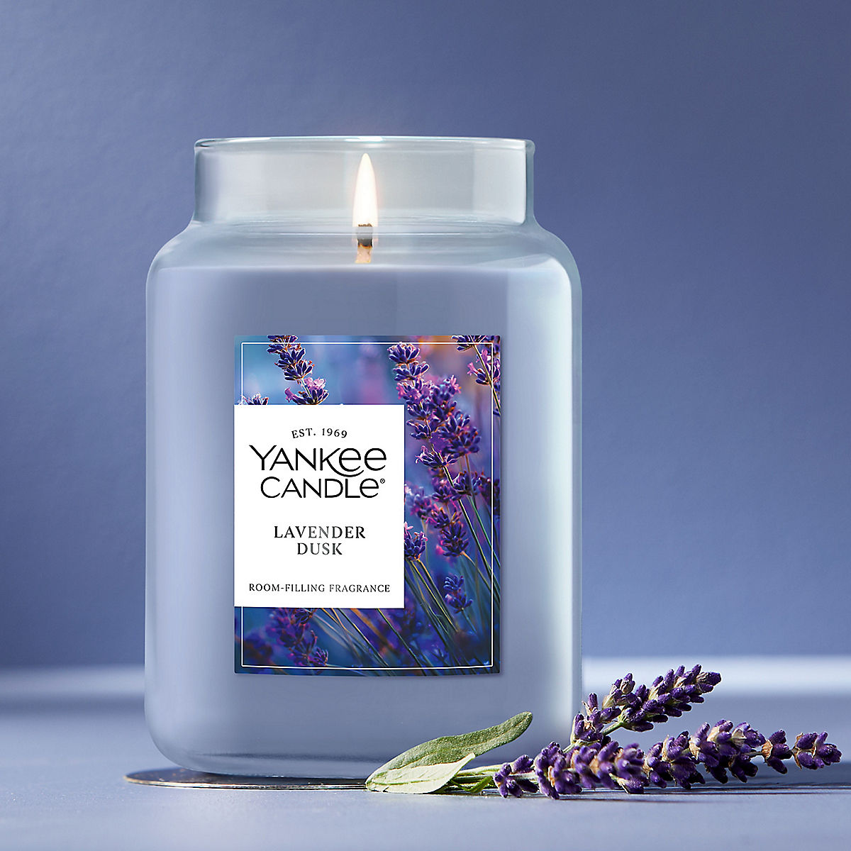 Lavender Dusk Original Large Jar Candle - US 07199