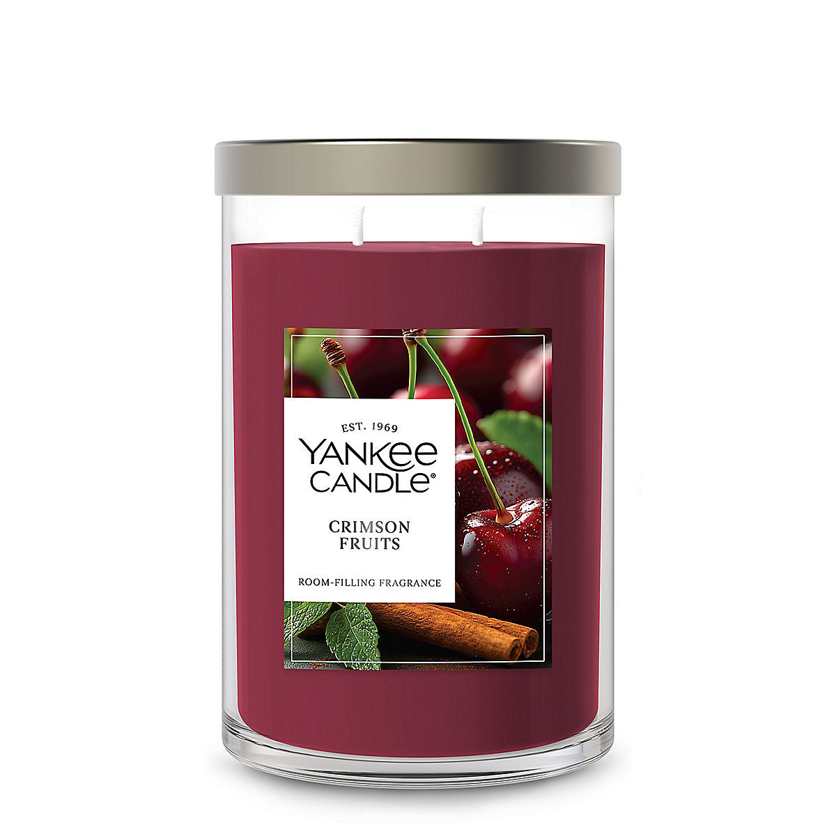 Crimson Fruits Large Tumbler Candle - US 48916