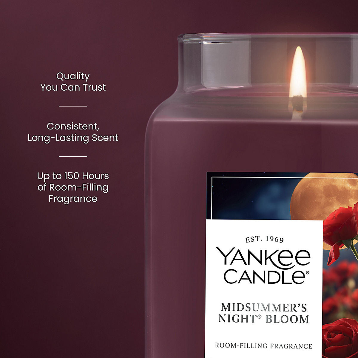 MidSummer's Night® Bloom Original Large Jar Candle - US 53938