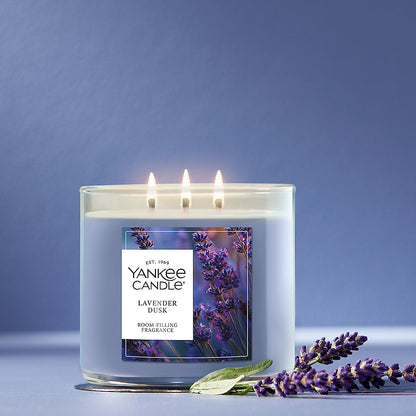 Lavender Dusk 3-Wick Candle - US 14217