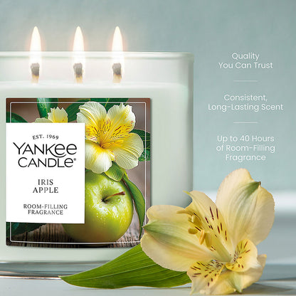 Iris Apple 3-Wick Candle - US 44625