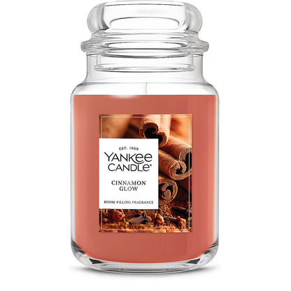 Cinnamon Glow Original Large Jar Candle - US 78675