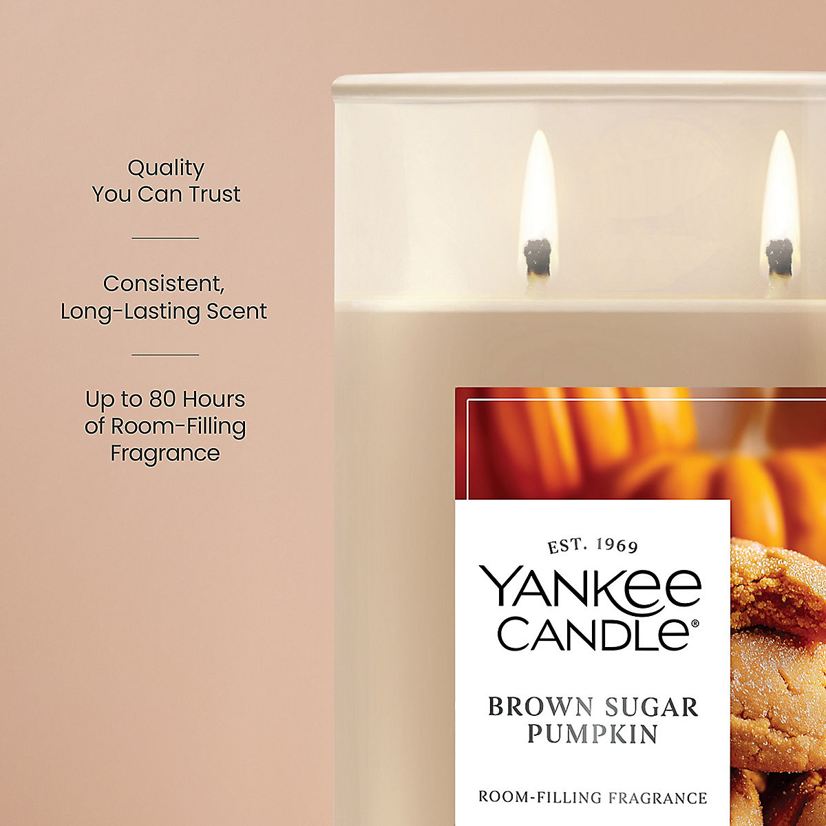 Brown Sugar Pumpkin Large Tumbler Candle - US 68858