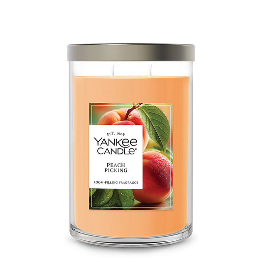 Peach Picking Large Tumbler Candle - US 46569