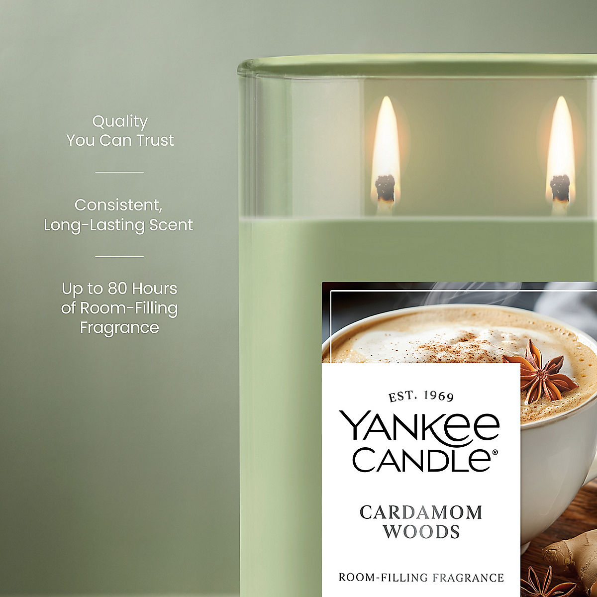 Cardamom Woods Large Tumbler Candle - US 22944