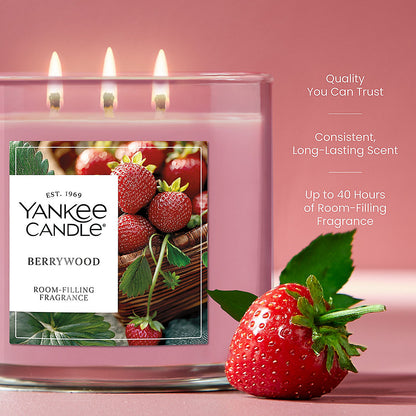 Berrywood 3-Wick Candle - US 26975