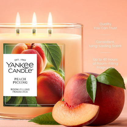 Peach Picking 3-Wick Candle - US 29484