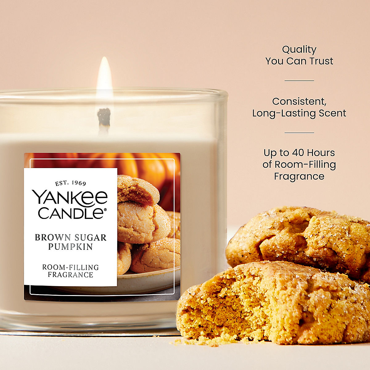 Brown Sugar Pumpkin Small Tumbler Candle - US 09060