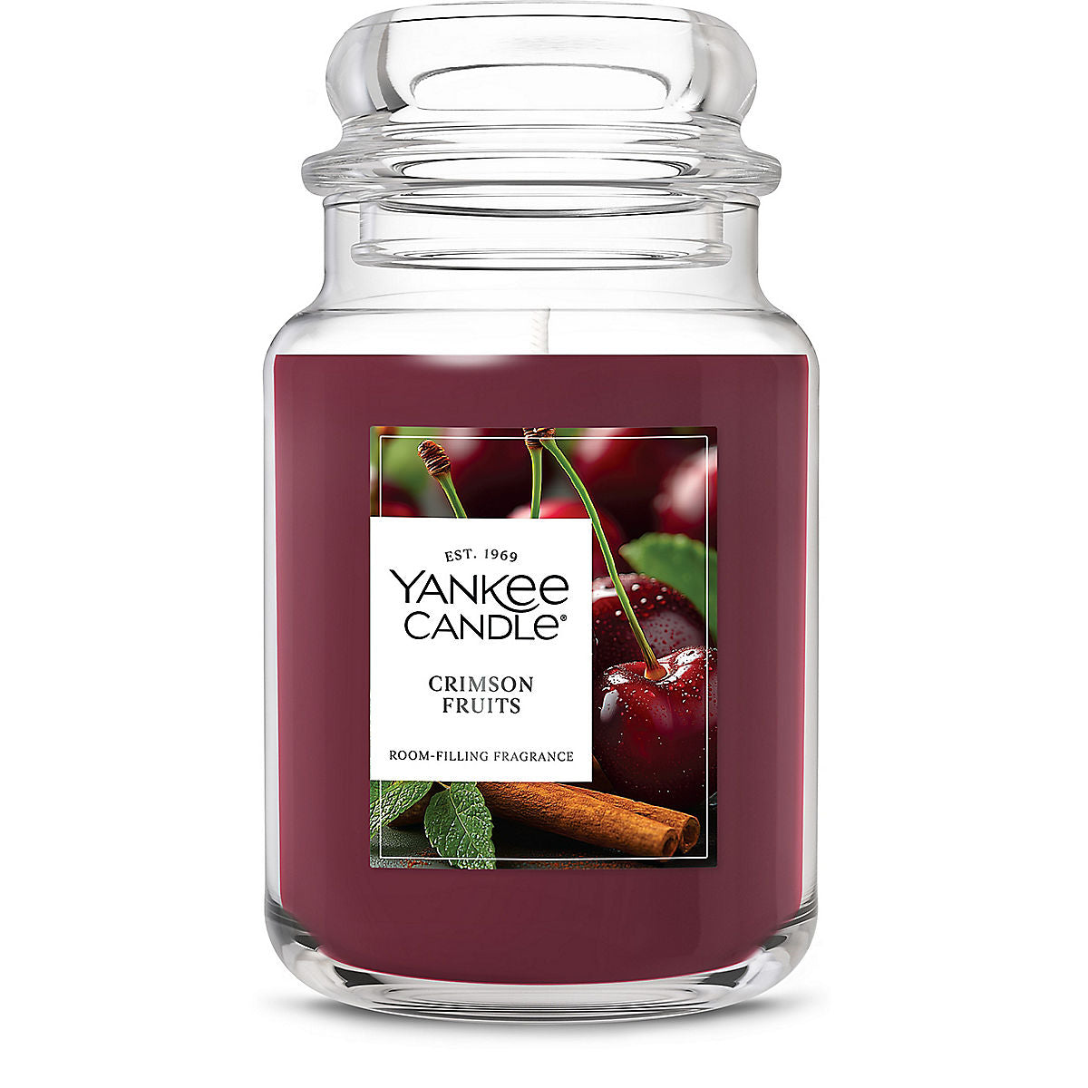 Crimson Fruits Original Large Jar Candle - US 32551