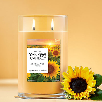 Sunflower Path Large Tumbler Candle - US 37573