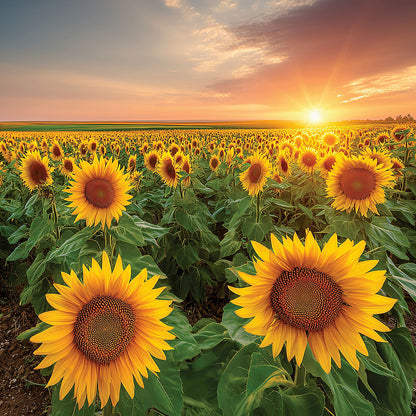Sunflower Path Large Tumbler Candle - US 37573