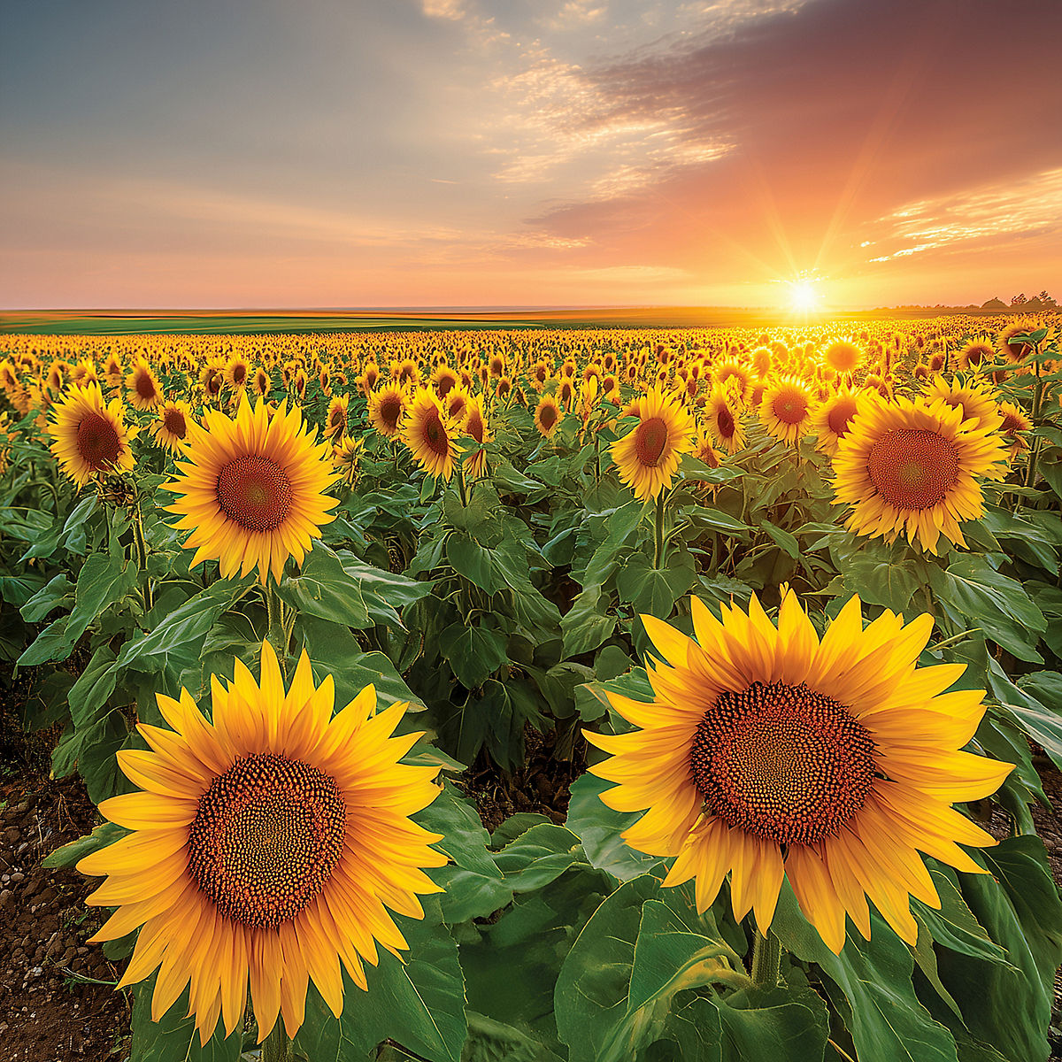Sunflower Path Original Large Jar Candle - US 15212