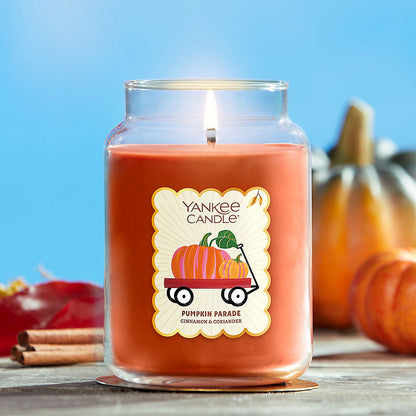 Pumpkin Parade Original Large Jar Candle - US 32711