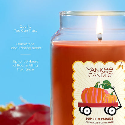 Pumpkin Parade Original Large Jar Candle - US 32711