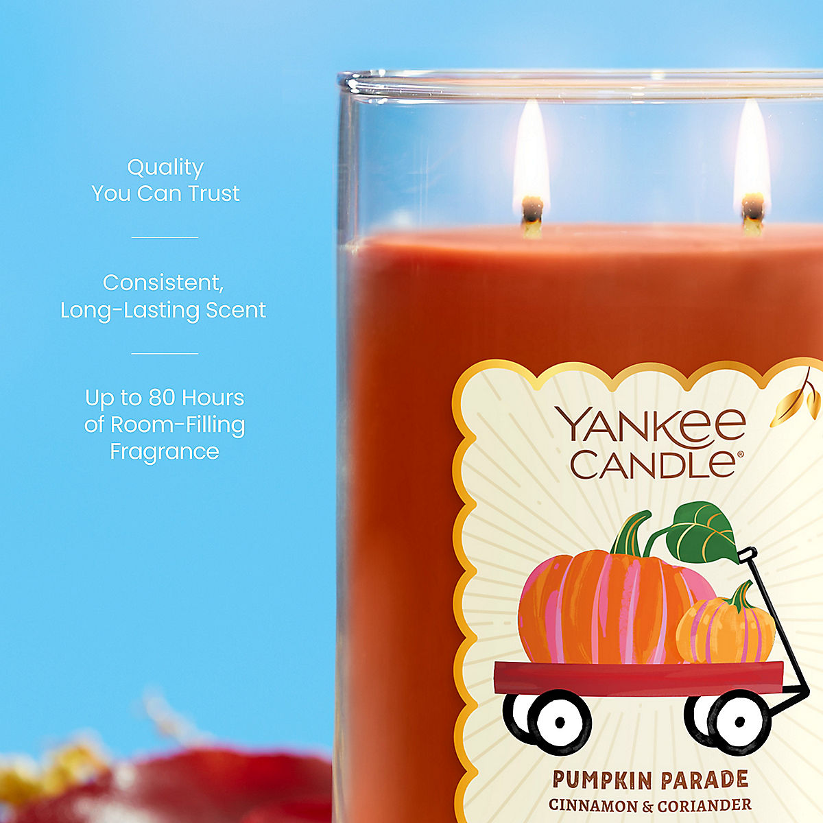 Pumpkin Parade Large Tumbler Candle - US 47213