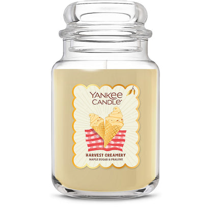 Harvest Creamery Original Large Jar Candle - US 18275