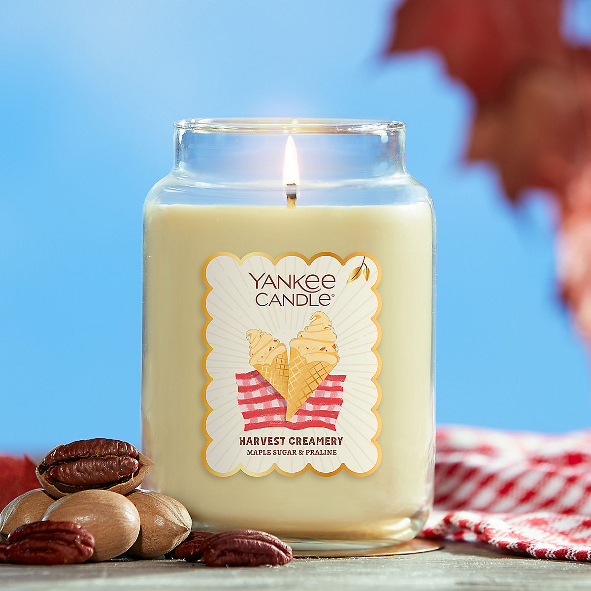 Harvest Creamery Original Large Jar Candle - US 18275