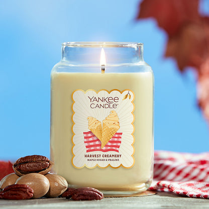 Harvest Creamery Original Large Jar Candle - US 18275