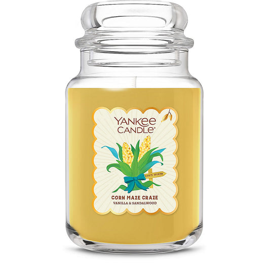 Corn Maze Craze Original Large Jar Candle - US 17275