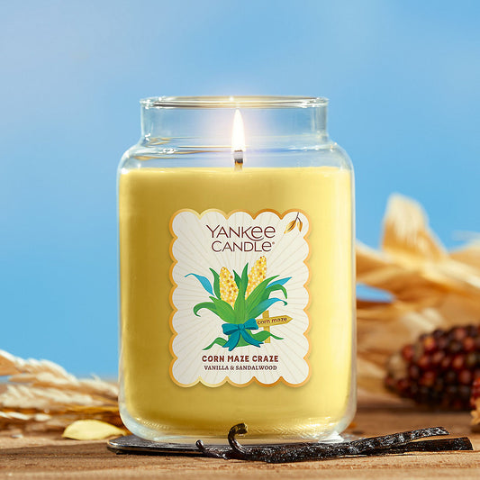Corn Maze Craze Original Large Jar Candle - US 17275