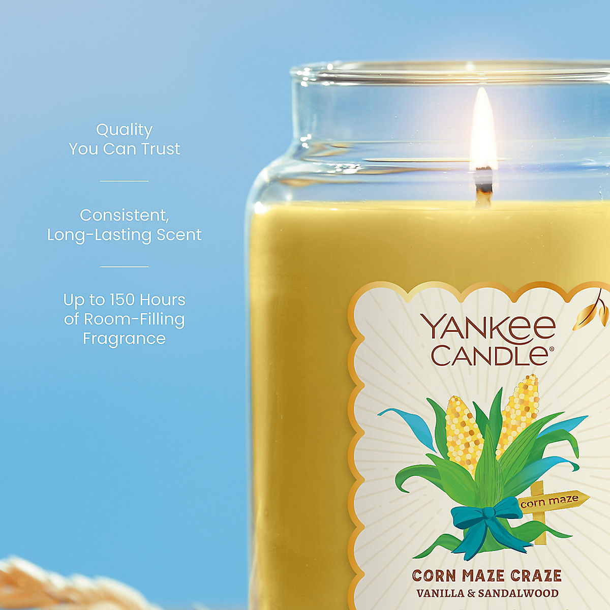 Corn Maze Craze Original Large Jar Candle - US 17275