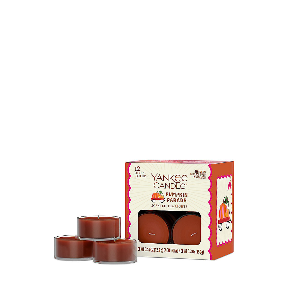 Pumpkin Parade Scented Tea Light Candles - US 85859