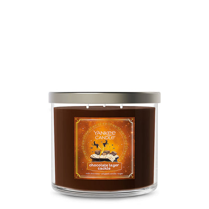 Chocolate Layer “Cackle” 3-Wick Candle - US 51790