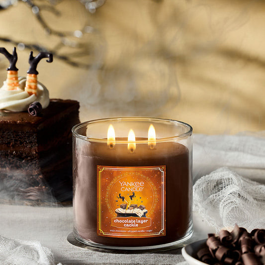 Chocolate Layer “Cackle” 3-Wick Candle - US 51790