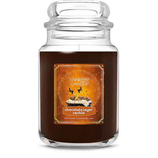 Chocolate Layer “Cackle” Original Large Jar Candle - US 11899