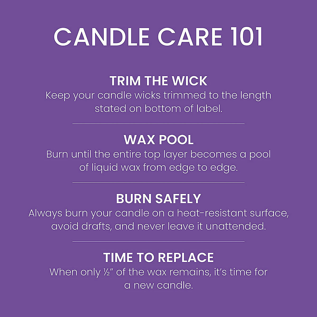 Amethyst Moon 3-Wick Candle - US 97812