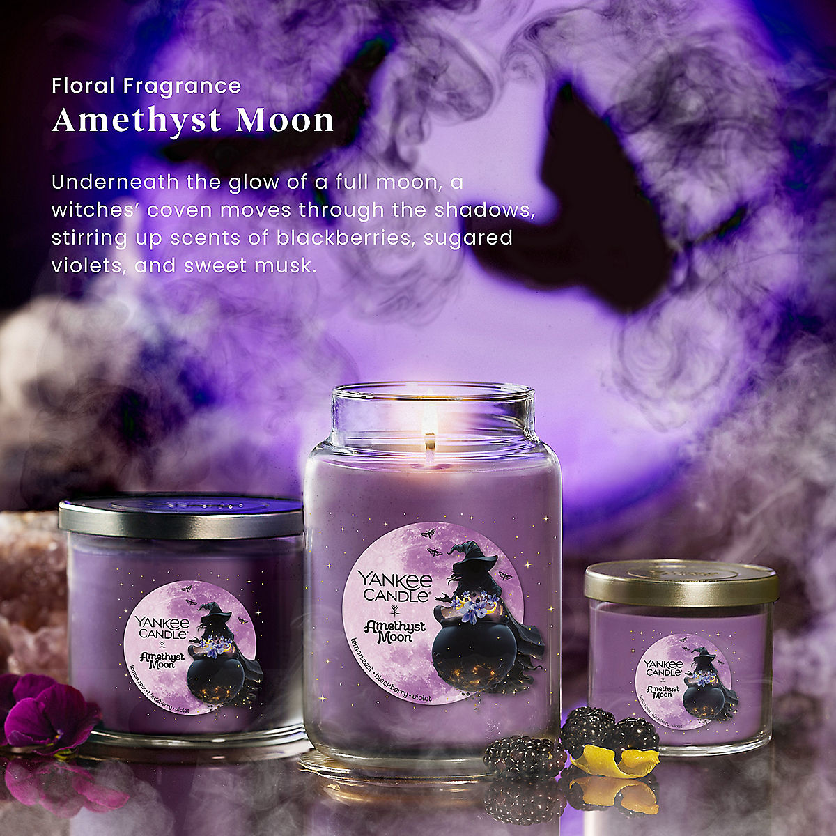 Amethyst Moon 3-Wick Candle - US 97812