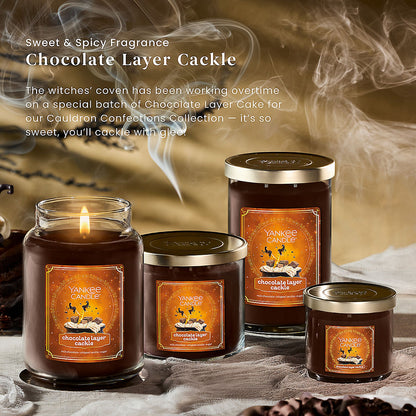 Chocolate Layer “Cackle” 3-Wick Candle - US 51790