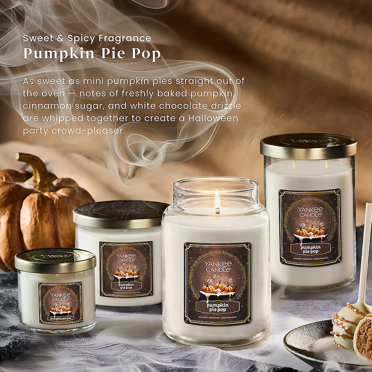 Pumpkin Pie Pop Small Tumbler Candle - US 64412