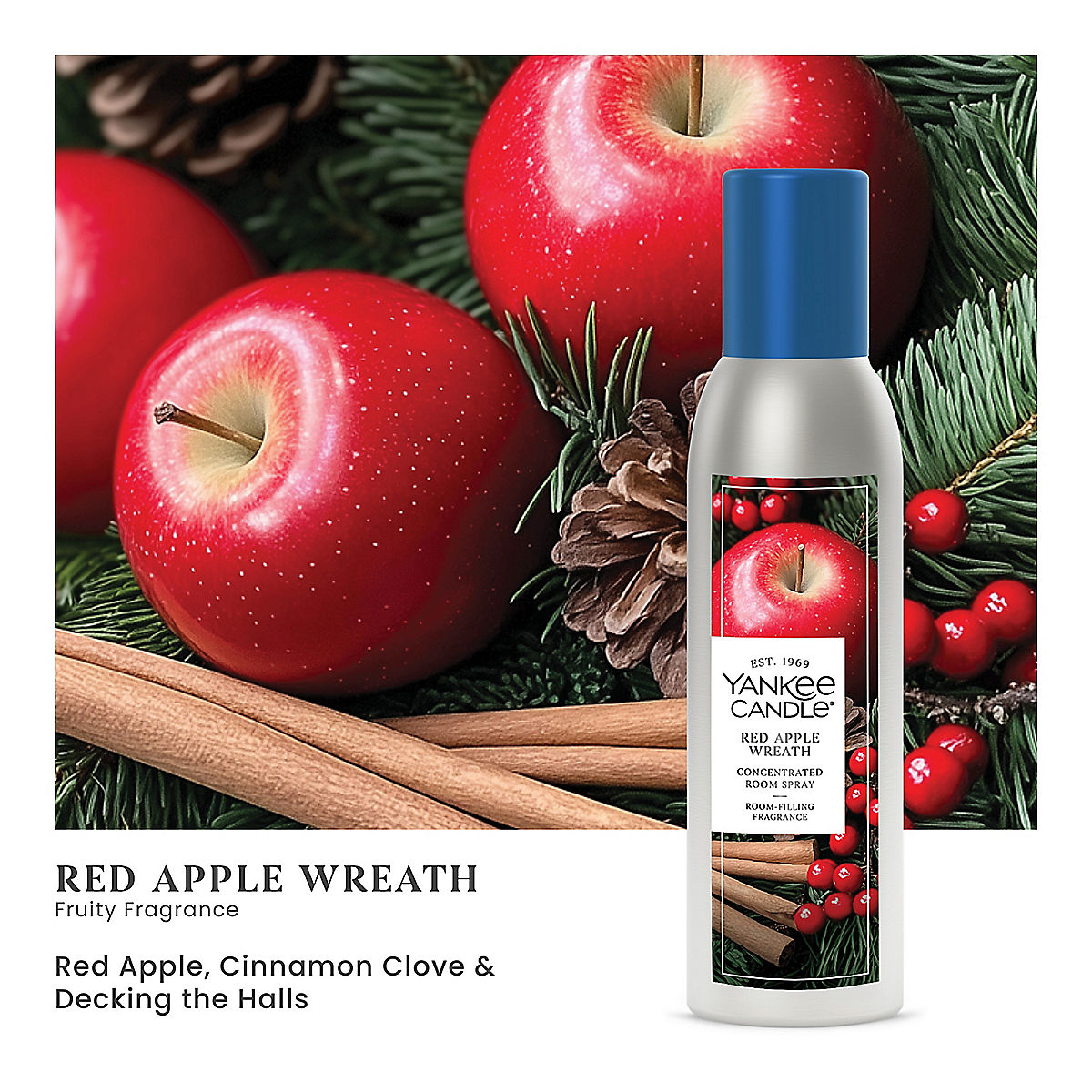 Red Apple Wreath Concentrated Room Spray - US 00460