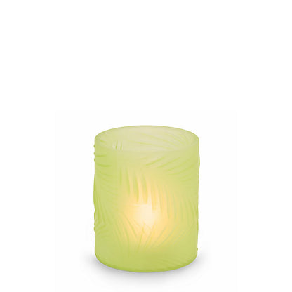 Sage Leaf Tea Light Candle Holder - US 79611