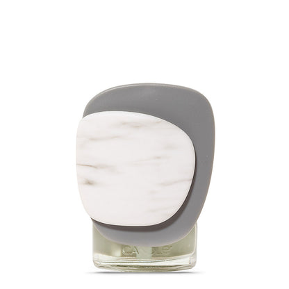 White Marble Pebble ScentPlug® Diffuser with Light - US 97859