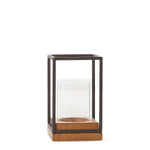 Black Edge Tea Light Candle Holder - US 43482