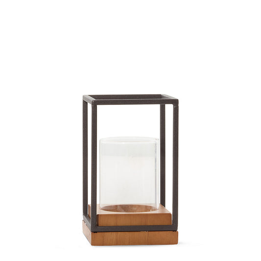 Black Edge Tea Light Candle Holder - US 43482